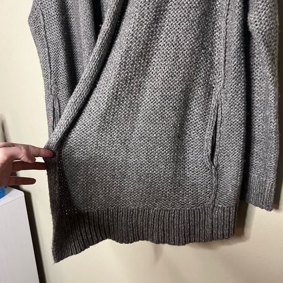 Halston Heritage Baby Alpaca Silk Open Cardigan Small - Picture 2 of 16